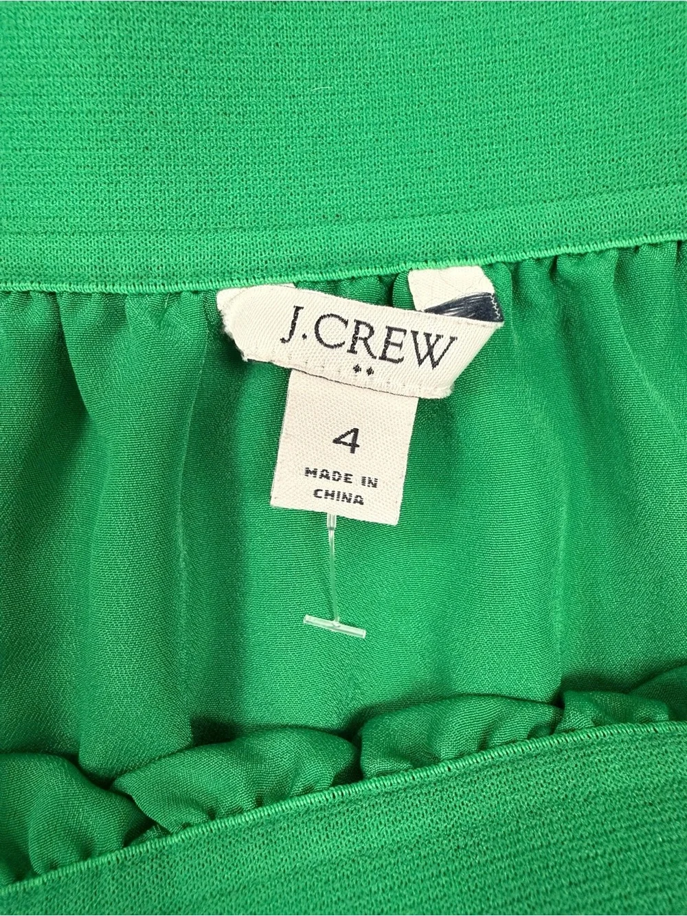 J. Crew Pleated Midi Skirt Size 4 | Emerald Green | 100% Polyester | Flowy